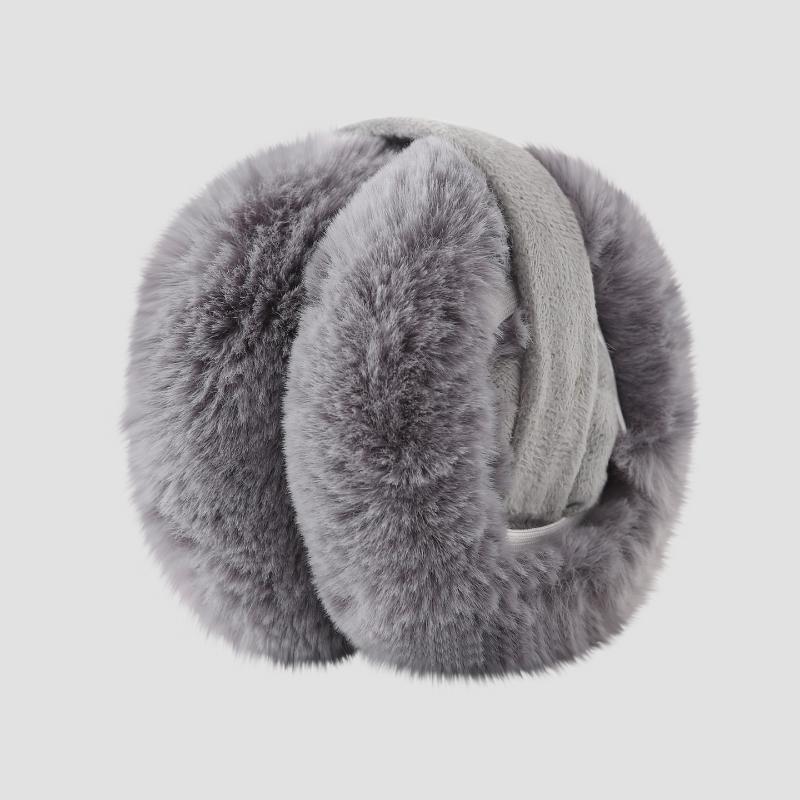 Solid Soft Plush Ear Keep Warmer Winter Earmuffs For Women Men Fashion Outdoor Earflap Protection Ear-Muffs Ear Cover