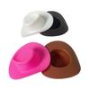 Mini Cowgirl Hat Cowboy Hat for Crafts Mini Western Hat for Decorating 5/10PCS