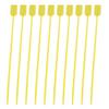 50pcs Zip Tie Tag Readable Writable 40KG Tensile Strength Self Locking Marking Label for Luggage