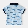 Children's Lapel T-shirt 2026 New Boys POLO Shirt Short-sleeved Top Baby Korean Version of Summer Fashion