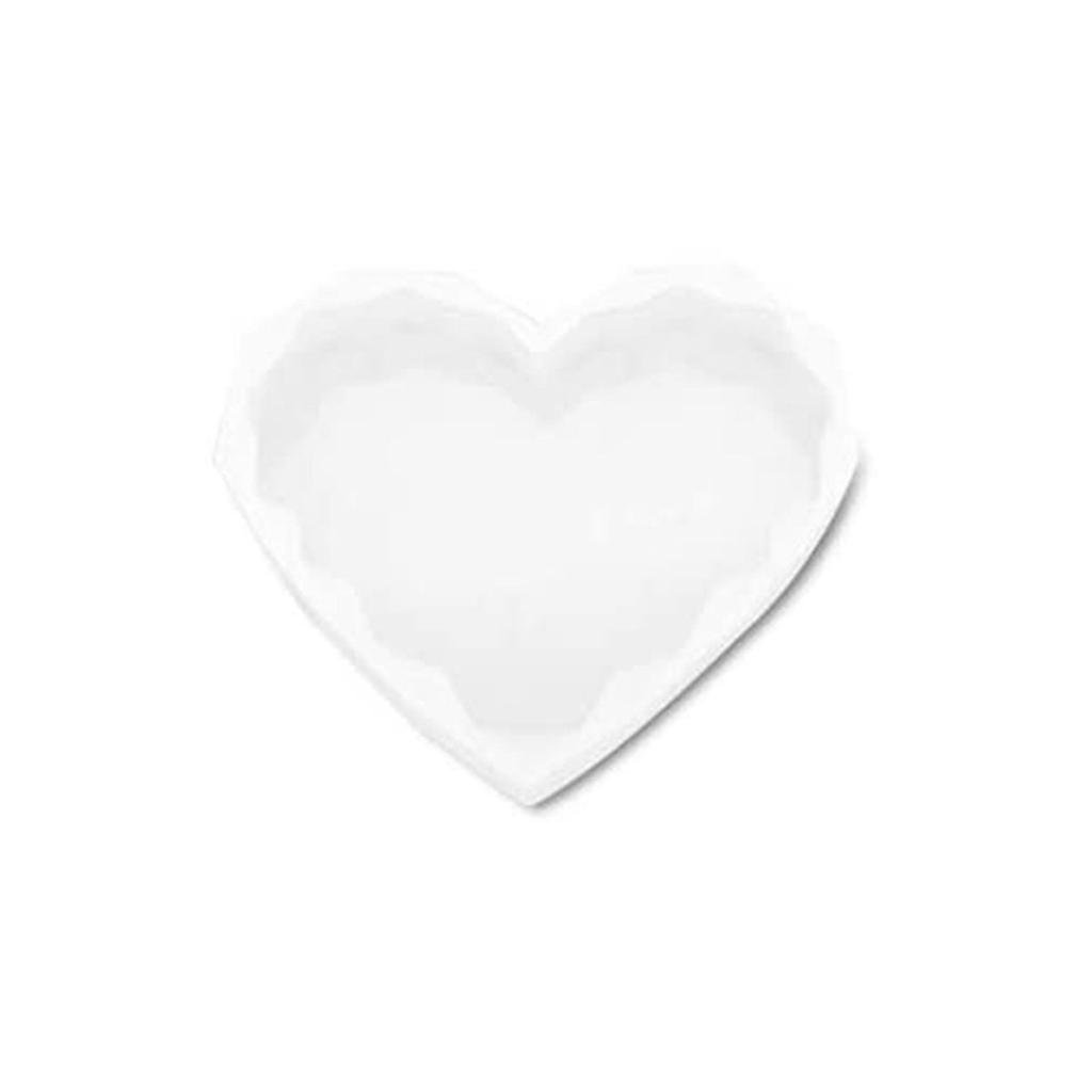 Mats  Edge Placemat Heart Shaped Coaster Mold Pad Clay Tools Tray Mould Resin Casting Mold