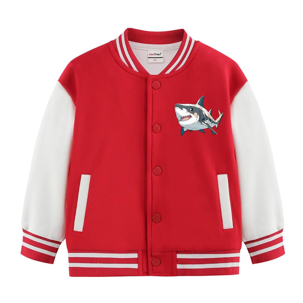 Giacca da Baseball Primaverile/Autunnale per Ragazzi, Stile Americano 2026, alla Moda per Bambini