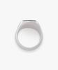 Man On The Boon [Tom Wood] Black Lavikite Cushion Ring_Silver 4716129117
