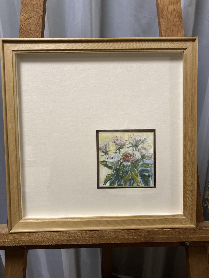 

[Б/У] Гуашевая живопись натюрморта Тосикадзу Миуры, с автографом, представлена в художественном ежегоднике, в коробке