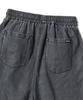 Life Work Women'S Linen Blend Denim Elastic Waist Shorts