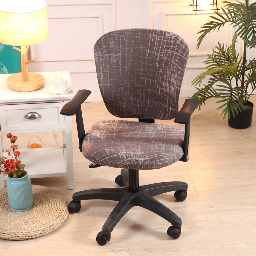 Elastic Split Chair Cover, Lifting Computer Chair Cover Rotating Boss, Office Table And Chair Cover