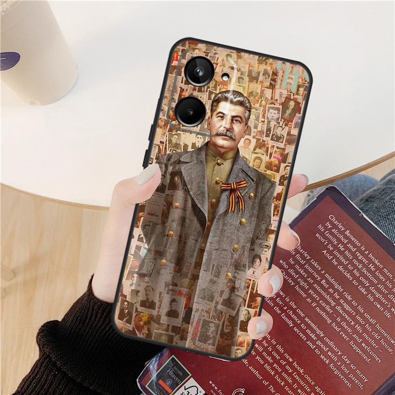 Stalin Soviet Case For Realme GT 6 6T 5 GT7 Pro 10 11 12 13 14 Pro Plus C53 C51 C21Y C25S C55 C67 C61 C75