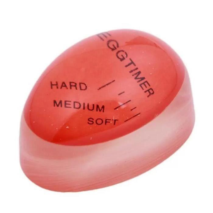 Egg Timer - Kitchen Accessories - Color Changing - Orange - Perfect Eggs