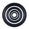 2 Packs Ring Speaker Cloth Edge Repair Parts Speaker Surround Rubber Replacement Parts for Speaker Repair or DIY