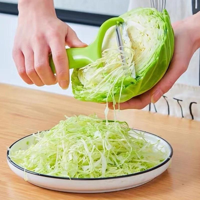 Cooking Tools Wide Mouth Peeler Vegetables Fruit Stainless Steel Knife Cabbage Graters Salad Potato Slicer Kitchen Accessories