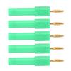 5Pcs Convert Banana Plug Strong Connectivity Good Conductivity 2mm to 4mm Conversion Banana Plug