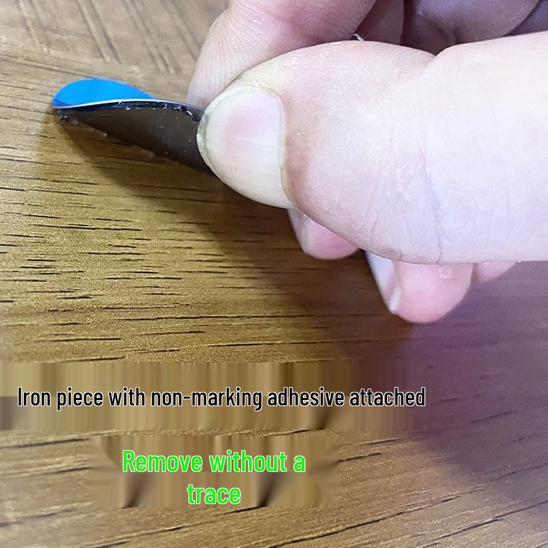 Traceless Adhesive Magnetic Iron Sheet with Acrylic Coating - Available In Stainless Iron
