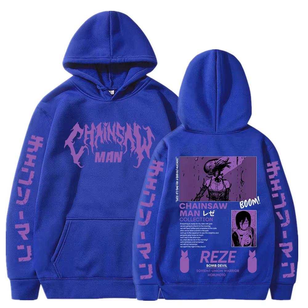Anime Style Manga Graphic Hoodies Harajuku Vintage Oversized Hooded Long Sleeves Cotton Sweatshirt Unisex Streetwear Trendy New Arrival Pullover