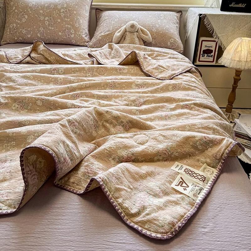 

Chuangchuang Jingpin Любовь как звезды Летнее вязаное одеяло из лиоцелла Комплект из 4 предметов