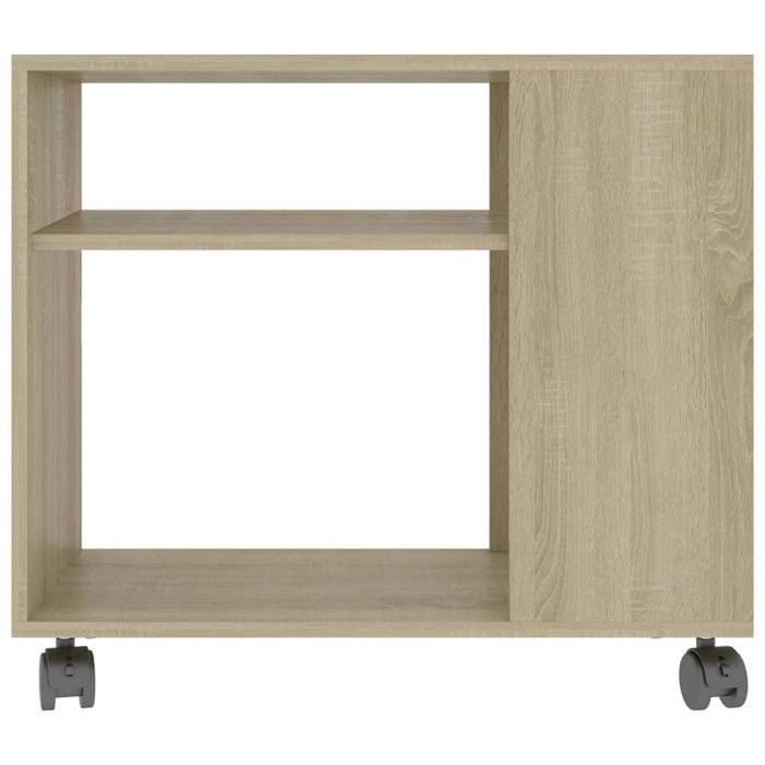 VidaXL Table d'appoint Chêne sonoma 70x35x55 cm Bois d'ingénierie 802123