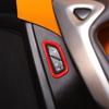 Red Door Lock Switch Button Cover Trim molding for Corvette C7 2014-19