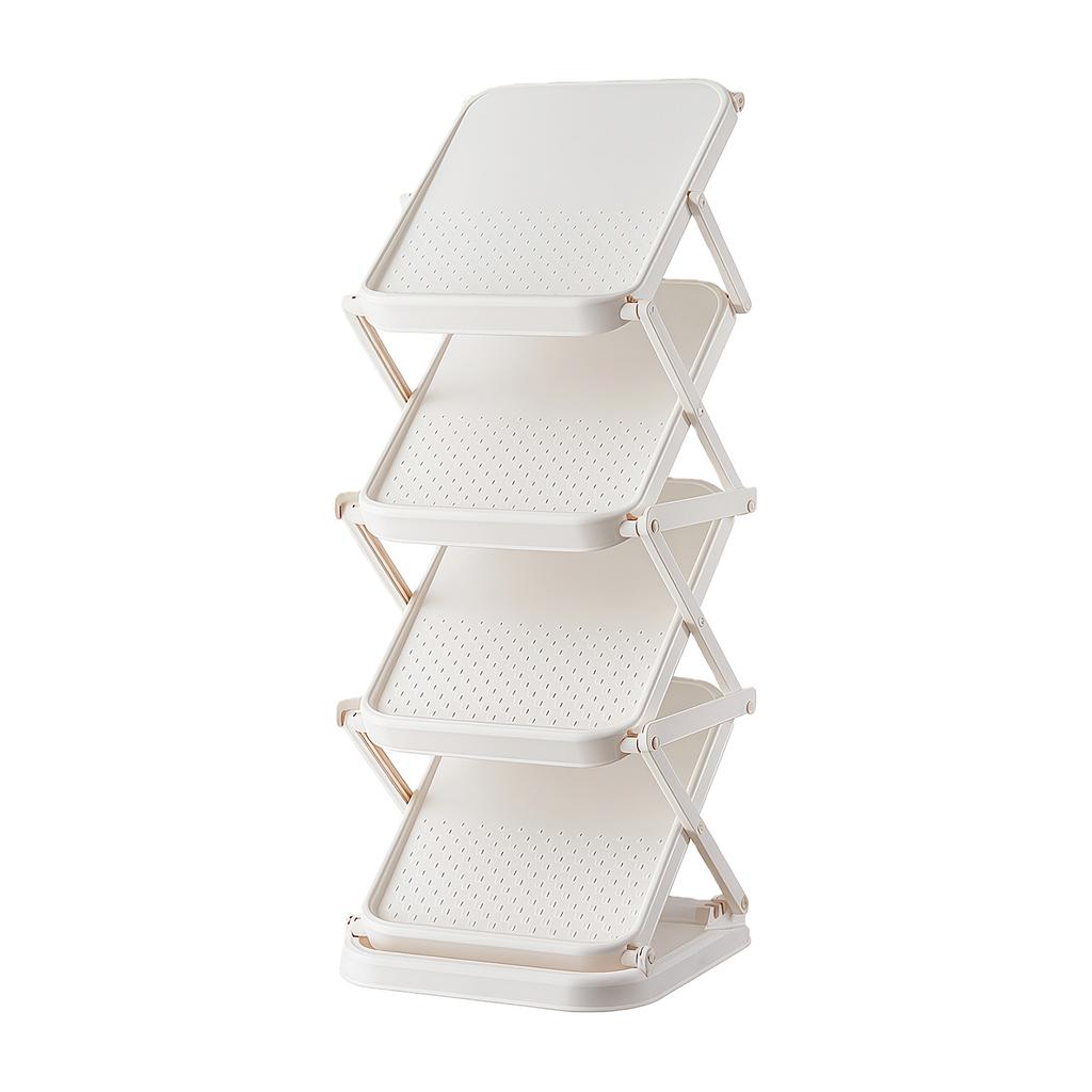 Stackable Shoe Organizers For Closet Or Hallway Foldable Structure Convenient To Carry And Store Maximizes Your Space