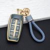 6 Button Tpu Car Key Shell Holder Ring Protector Keychain Accessories For Hyundai Genesis Gv70 Gv80 Gv90 - Auto Key Case