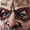 Soft Latex Scary Mask Halloween Horror Mask, Creepy Adjustable Strap Fancy Realistic Steel Nail for Party Cosplay Costume Haunted House Prop Character