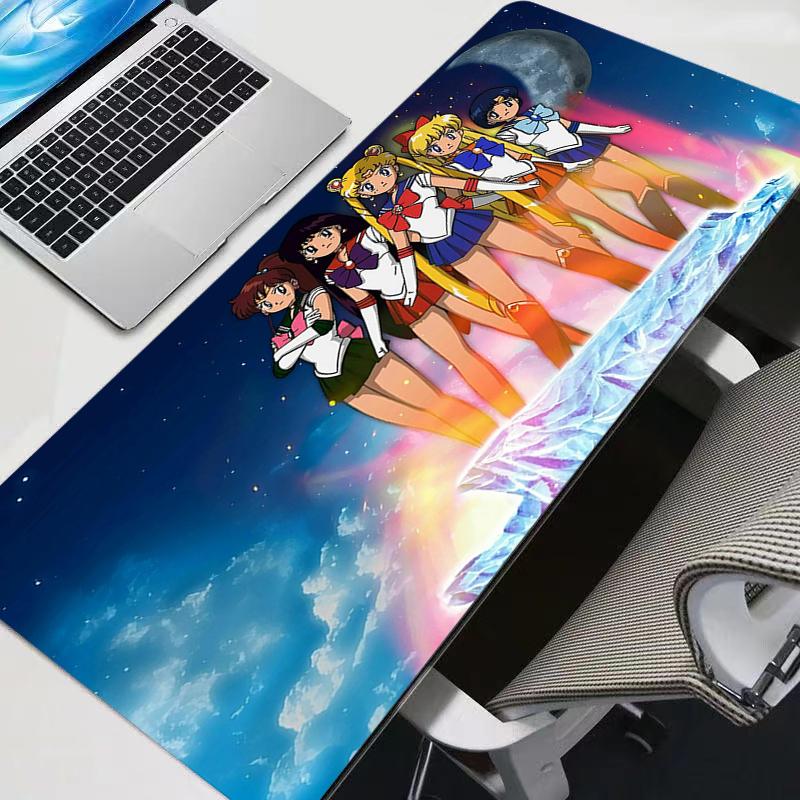 Mouse Pad Sailor Moon Anime Durable Larger Xxl Speed Mini Pc Computer Keyboard Desk Mat Gaming Accessories Mousepad