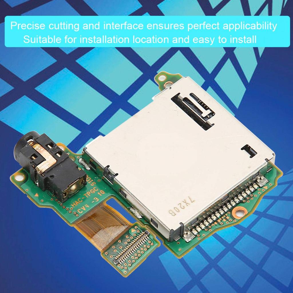 Durable game card slot for Switch with precise cutting and interface for game cartridge card slot