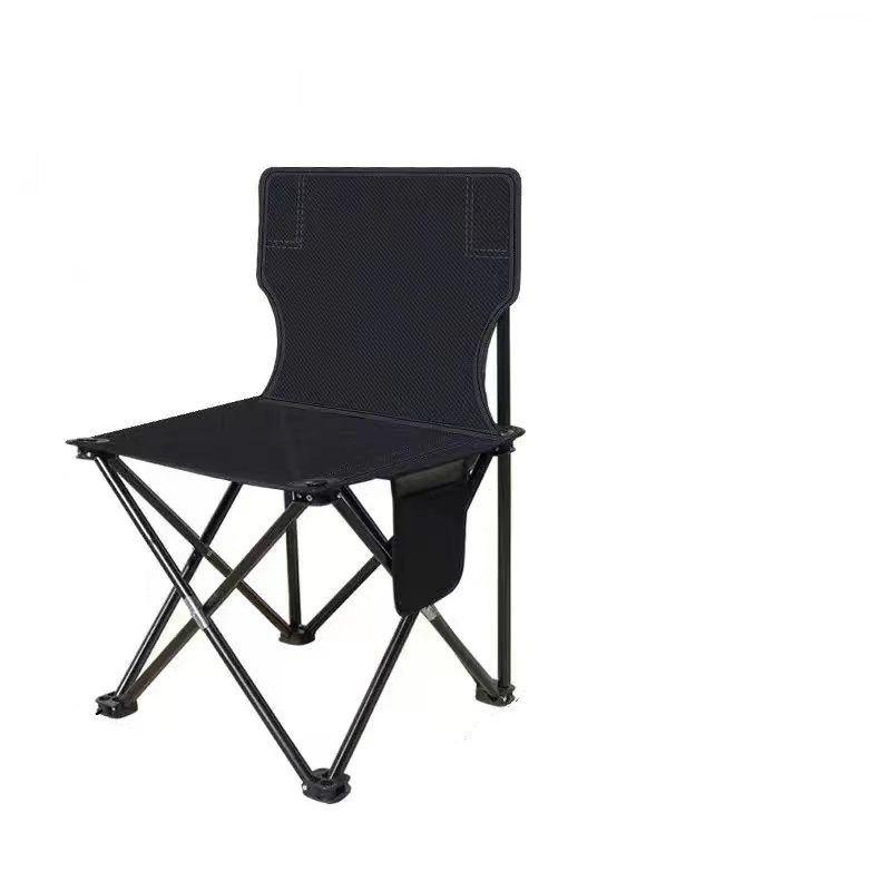 Компактный складной походный стул для улицы для пляжа, рыбалки и рисования