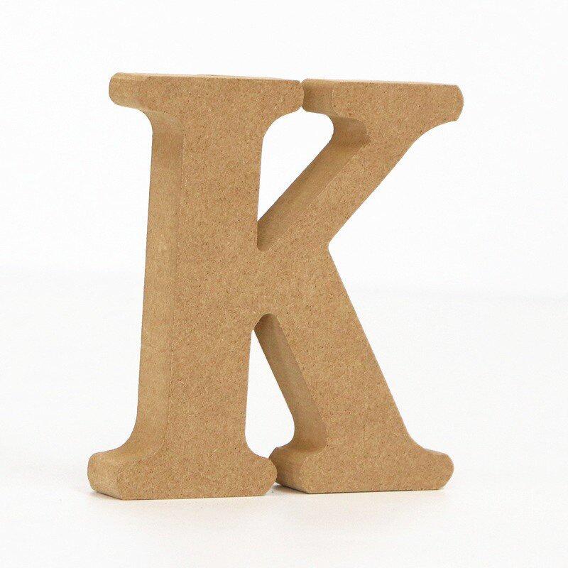 Freestanding DIY Wooden Letters & Numbers: Home, Wedding, and Photography Decor