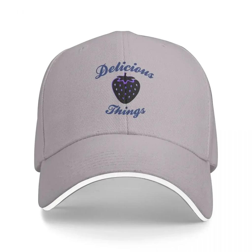 New Wolf Alice Merch Delicious Things Baby Baseball Cap black Beach Bag hard hat Unisexs Womens