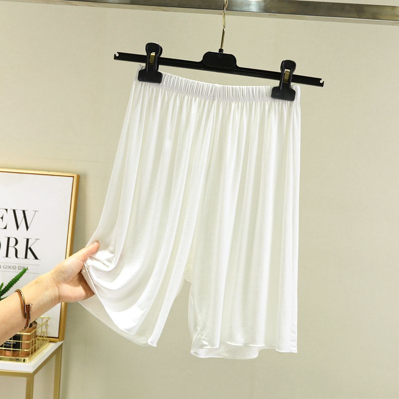 

Модные шорты средней длины с высокой талией, летние, повседневные, тонкие White M (recommended 40.00 kg-50.00 kg