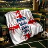 Englische Wappen Decke Leicht Ideal Bettwäsche Decke Perfekt für Reisen, Camping, Wohnzimmer, Büros, Sofas, Ventilator Weihnachtsgeschenk