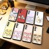 Cute Fluffy C-Chiikawas-PC Gift   Phone Case For Samsung S25,S24,S21,S22,S23,S30,Ultra,S20,Plus,Fe,Soft Silicone Black Cover