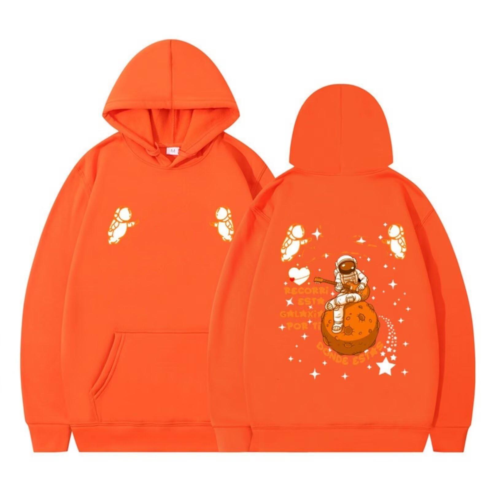 

Женская модная повседневная универсальная повседневная толстовка с капюшоном, повседневная толстовка с длинными рукавами и нашивками сверху XXL оранжевый