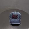 Washed Cotton Baseball Cap New Men's Curved Brim Cap Outdoor Sunshade Sun Protection Hat Retro Trendy