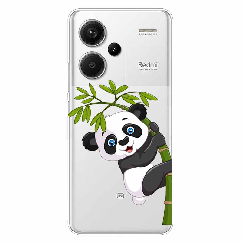 For Redmi Note 13 Pro Plus 5G Case Clear TPU Soft Back Cover for Xiaomi Redmi Note 13 Pro+ 5G Transparent Silicone Cases Funda