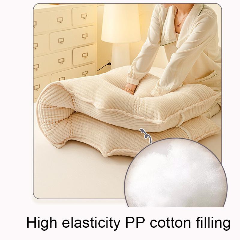 High Elasticity PP Cotton Headboard Large Cushion Bedroom Soft Bag Backrest Suitable for Sofa Bed Reading Back Support Cushion