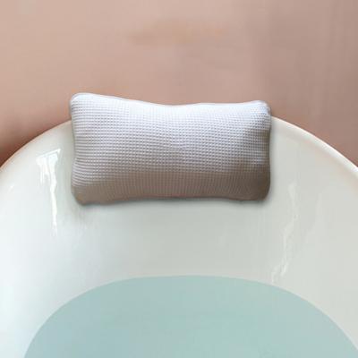 Bath Pillow Soft Comfortable Lightweight Ergonomic Bath Cushion Washable SPA Bathtub Pillow for Home