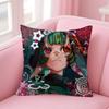 Anime Comic Gachiakuta Riyo Cushion Cover Car Throw Pillow Case For Sofa Car Christmas Gift