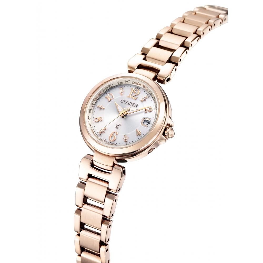 [CITIZEN] Cross Sea Basic Collection Eco Drive Radio Watch Happy Flight EC1037-51A Women's Pink