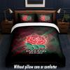 Set Biancheria da Letto Design Rugby Inghilterra 1 Copripiumino + 2 Federe Morbido Traspirante Biancheria da Letto per la Casa