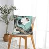 Pillow Cover Chinese Style Crane Vintage Pillow Case For Sofa Home Decoration Pillowcases
