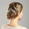 Handmade Imitation Pearl Flower Hairpin for Bridal Updo and Wedding Dress Accessory
