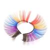 Fluffy Colored Lashes Natural Look Eyelashes Fake Eyelashes  for Christmas Cosplay Costume