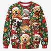 Fashion Animal Ugly Christmas Sweater 2027 Party Holiday Wear Unisex Xmas Sweatshirts Loose Streetwear Pullovers Tops