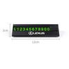 Car Temporary Parking Card Magnetic Phone Number Plate For Lexus F-SPORT ES RX NX LS UX LM LX GX LC RZ IS CT GS RC HS SC TX LBX