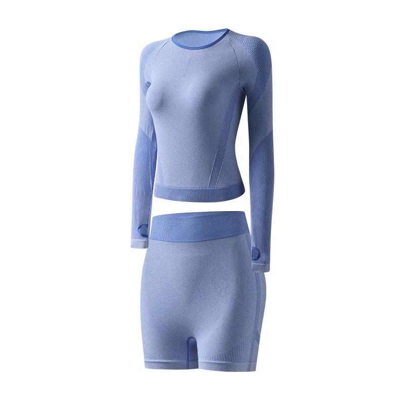 JYL Yoga Shorts Trousers Suit Sexy Slim Shorts Hollow Hip Lifting Tight Workout Shorts One size