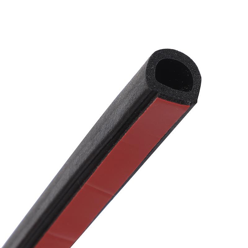 Universal Car C-Pillar Sealing Strip - Sound & Noise Insulation, Dustproof, Anti-Collision Rubber Strip