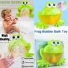 Colorful 12 Songs Frog Bubble Machine Automatic Bubble Maker Blower For Fun