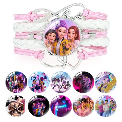 Contrast Color Bracelet Rumi Zoey Mira Multi-layer Combination Crystal Bracelet