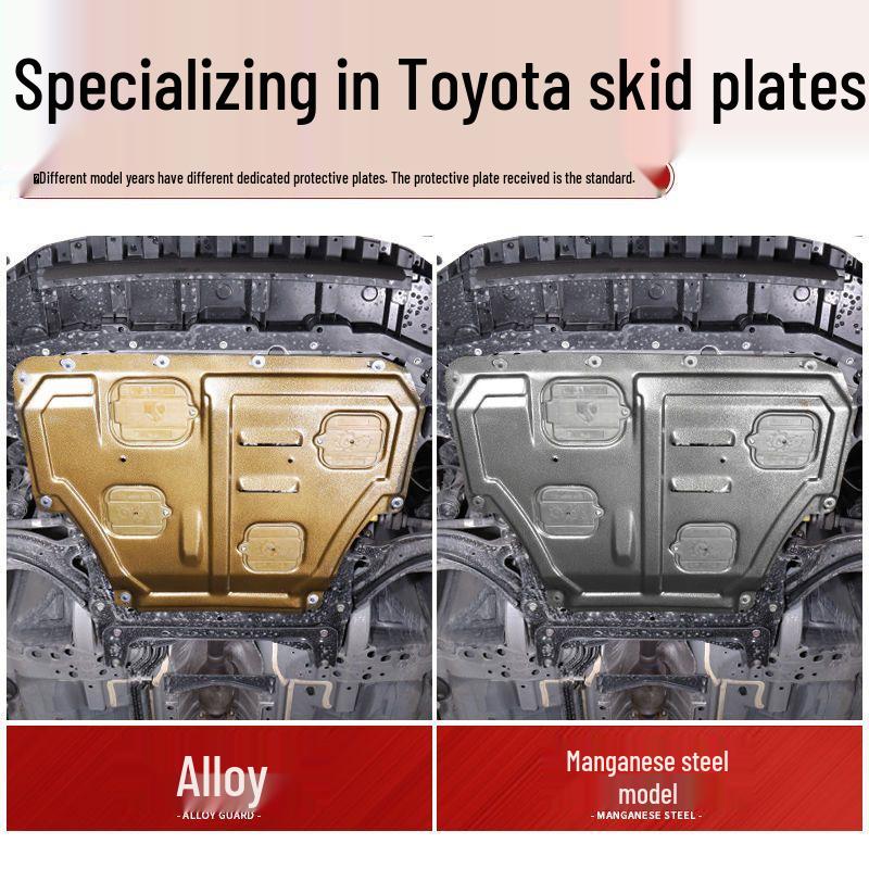 Compatible Splash Shield for Toyota Corolla, Levin, Camry, Highlander, RAV4, Ralink, and Yaris Chassis Armor.