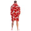 England FA Unisex Adult Its Coming Home Fleece Sherpa Lined Oversized Blanket Hoodie